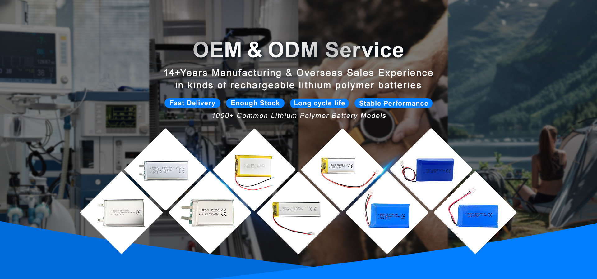 kualitas Lithium Polymer Battery Cell pabrik