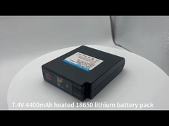 7.4v 5200mAh baterai lithium ion untuk produk pemanas