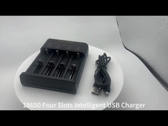 4 slot 18650 baterai pengisi daya dapat diisi ulang 4.2V 2A Untuk baterai Li-ion Ni-MH Ni-CD