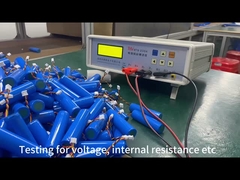 Langkah pengujian setelah baterai dirakit