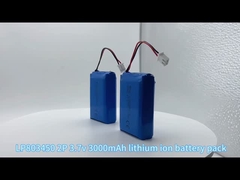 Pak baterai lithium ion 803450 2P 3.7v 3000mAh