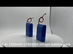 Baterai Li polimer 803450-2s 7.4v 1500mAh