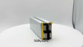 Baterai lipo 11.1v 3s 2600mAh suhu rendah yang disesuaikan