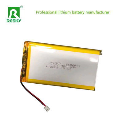 Beli Baterai Lithium Polymer Power Cell 606090 3.7V 4.2V 4000mAh 14.8Wh Baterai Lipo online manufacture