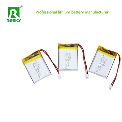 Beli Lithium Polymer Battery Cell 3.7V 603040 750mAh Baterai Isi Ulang Untuk Lampu 3D online manufacture