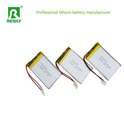 Beli Sel baterai polimer lithium yang dapat diisi ulang 503759 3.7V 1200mAh untuk pelatih anjing online manufacture