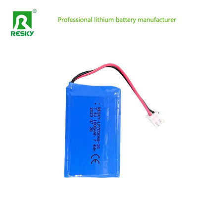 Beli Lampu darurat Lithium Polymer Battery Cell 703048-2s 7.4V 1000mAh 7.4wh online manufacture