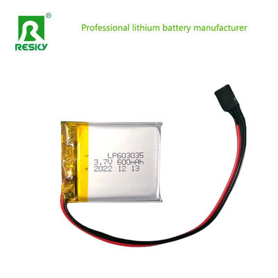 Beli 603035 Lithium Polymer Battery Cell 3.7V 600mAh Baterai Li-Polymer Isi Ulang online manufacture