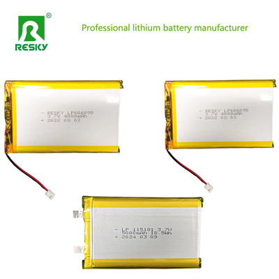 Beli Baterai Lipo isi ulang Lithium Ion Polymer Baterai Sel 606090 3.7V 4000mAh online manufacture