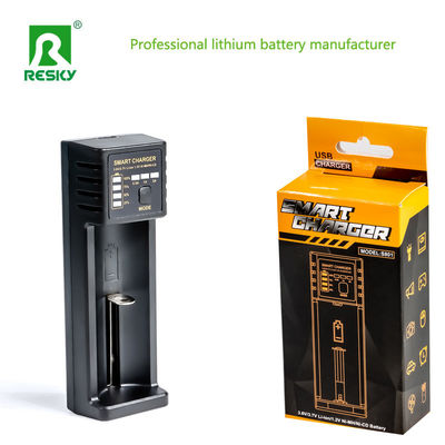 Beli Pengecas Baterai Isi Ulang Cerdas 1 Slot Untuk 18650 14500 Li-ion Cell online manufacture