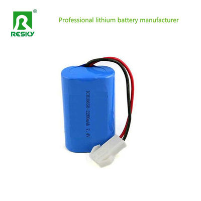 Beli 16W Li-ion Battery Pack 18650 7.4V 2s1p 2200mAh Baterai Lithium Isi Ulang online manufacture