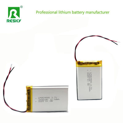Beli 3.7V 3400mAh Lithium Polymer Battery Pack Baterai Lipo Untuk Walkie-Talkie pembuatan online