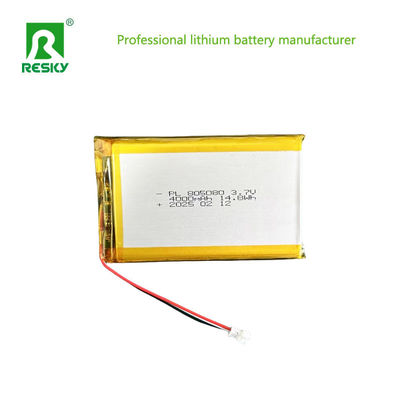 Beli Baterai Daya 805080 3.7V 4000mAh 14.8wh Baterai Lithium Ion isi ulang online manufacture