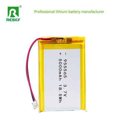 Beli Sel Lithium LP955565 3.7V 5000mAh 18.5wh Baterai Polimer Lithium Surya Untuk Pijat Portabel pembuatan online