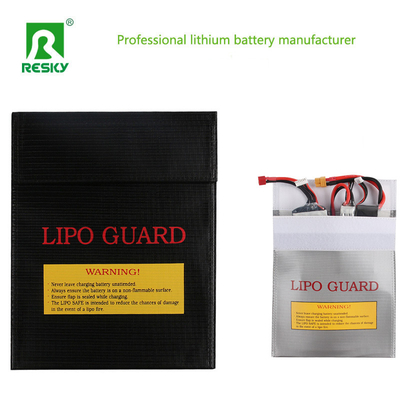Beli Red Black Silver Fireproof Waterproof RC Lithium Battery Pack Safe Charging Storage Bag pembuatan online