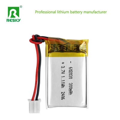 Beli Baterai Li-Polymer LP602030 3.7v 300mAh 1.11wh untuk Smart Wearables pembuatan online