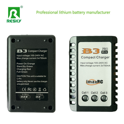 Beli RC IMAXB3 8W Balance Charger Untuk 7.4V 11.1V 2s 3s 750mA baterai lithium polimer isi ulang pembuatan online