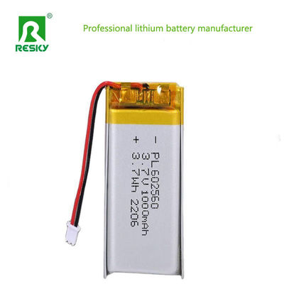 Beli Lithium Battery Cell LP602560 3.7v 4.2v 1000mAh Baterai Lipolymer Terisi ulang Untuk Pelacak GPS pembuatan online