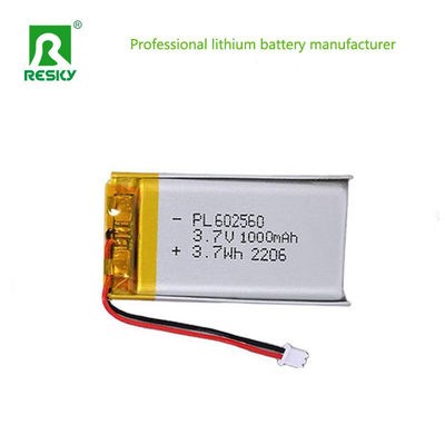 Beli Baterai lipo daya LP602560 3.7v 4.2v 1000mAh 3.7wh baterai polimer lithium Untuk Kunci Pintar pembuatan online