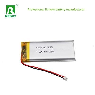 Beli Baterai Lithium Ion Isi Ulang LP602560 3.7v 4.2v 1000mAh 3.7wh Baterai Lipo Polimer Lithium pembuatan online