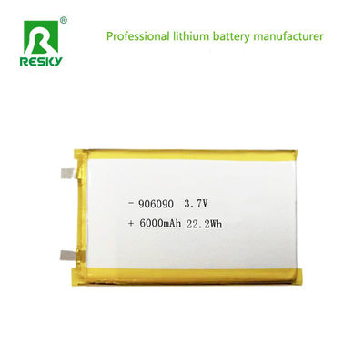 Beli Baterai Power Lipo 906090 3.7v 6000mAh 22.2wh Baterai Lithium Ion Polimer Isi Ulang Untuk Smart Lock pembuatan online