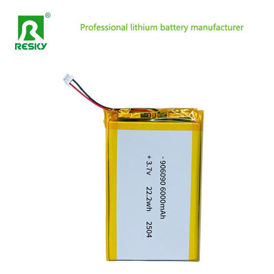 Beli Baterai Li-ion 906090 3.7v 6000mAh 22.2wh Baterai Polimer Lithium Ion Isi Ulang Untuk Catu Daya pembuatan online