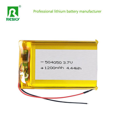 Beli Lithium Ion Rechargeable Batteries 504050 3.7v 1200mAh 4.44wh Lithium Battery Pack For Smart Bracelets pembuatan online