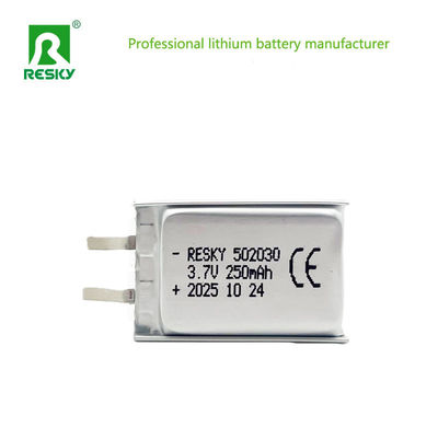Beli Rechargeable Lifepo4 Battery Cell 502030 3.7v 250mAh 0.925wh Power Lithium Ion Polymer Battery pembuatan online