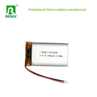 Lithium Polymer Battery Cell 3.7V 1500mAh 103048 Untuk Perangkat Digital