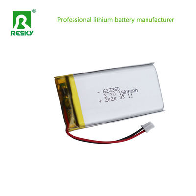 Baterai Lithium Polymer Baterai 1500mAh 603060 3.7v Untuk Speaker Bluetooth