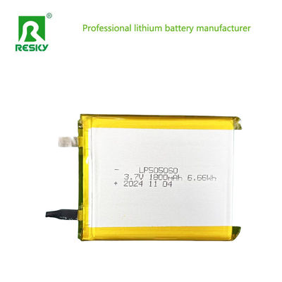 Pembersih Udara Lithium Polymer Baterai isi ulang 505060 3.7V 1800mAh 2000mAh