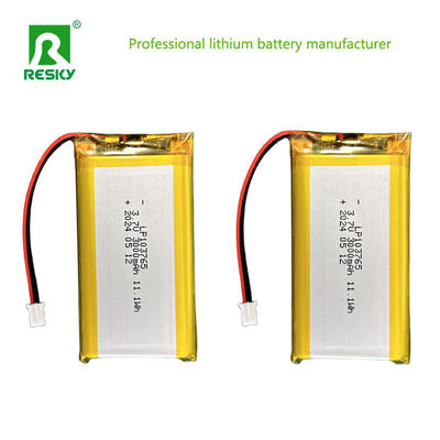 Cell Li Polymer 103765 3.7V 3000mAh 11.1wh Untuk Kamera Digital
