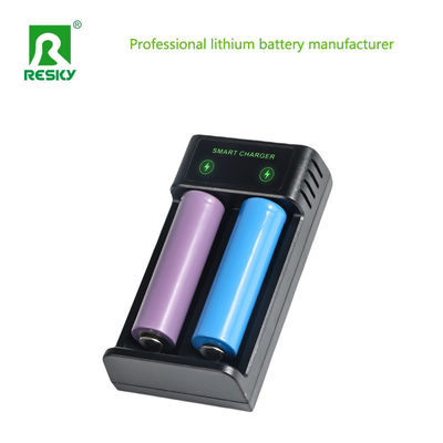 Pengisi daya baterai pintar yang dapat diisi ulang untuk sel lithium-ion 14500/18350/18500/18650/26650/21700