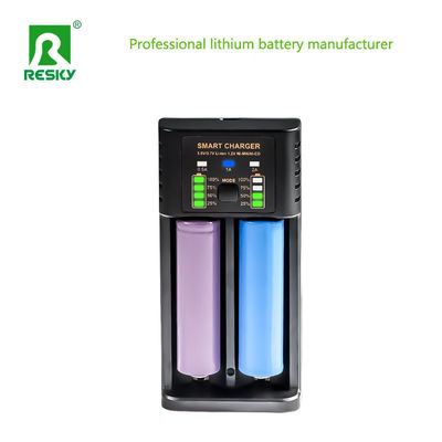 Pengisi daya baterai USB 4.2V 500mA 1A 2A Untuk 18650 26650 21700 14500