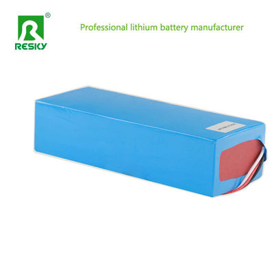 Baterai lithium ion 13s4p 48V 10.4ah 350W