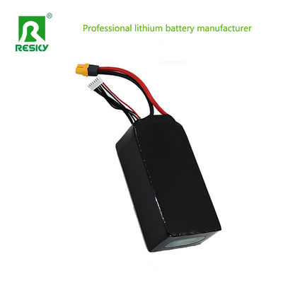 22.2v 6000mAh 133wh Baterai Lithium Isi Ulang Sel 8545150 3.7v dengan Max Discharging Current 20c
