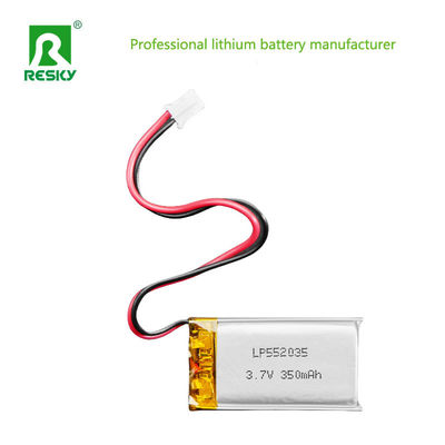Lithium Ion Battery Cell 502035 3.7v 350mAh Baterai Solar Lipo Baterai