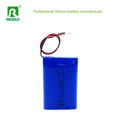 Power Lithium Polymer Battery Pack 803450 2S 7.4V 1500mAh 11.1wh Lithium Ion Cell yang dapat diisi ulang