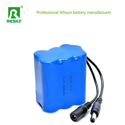 Pak Baterai Li-ion Daya 11.1V 4000mAh 5200mAh 18650 44.4wh Baterai Lithium Ion Untuk Perangkat Kecantikan