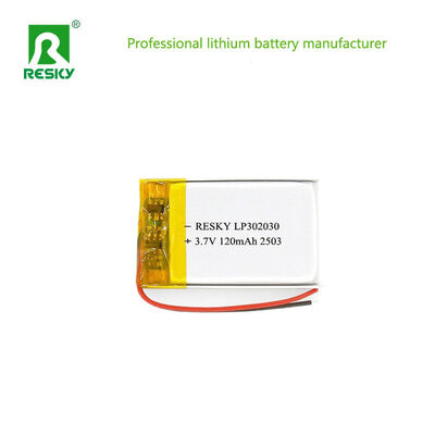 Sel Lithium Isi Ulang 302030 3.7V 120mAh Power Li-ion Li-polymer Battery Pack Untuk Pena Rekam